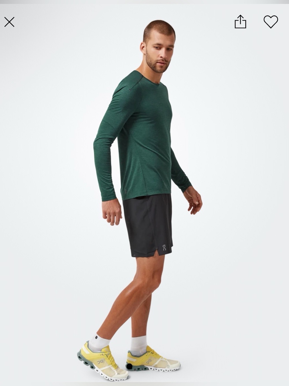 *New* On Running Lightweight Shorts, Size XXL